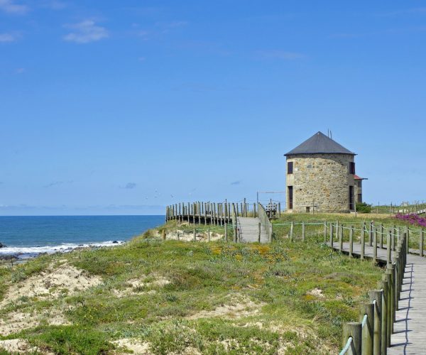 windmills Esposende Portugal coastal Camino Portugues tour JWT travel