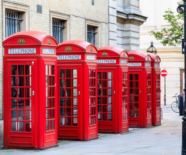 Phone cabins London school trip JWT Schools travel tours