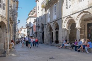Rua do Vilar Santiago de Compostela Camino JWT travel tours