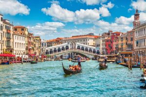 gondolas Venice school trip to Italy JWT schools tours travel