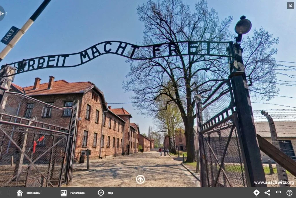 history school trips in Europe virtual tours for schools Auschwitz concentration camp