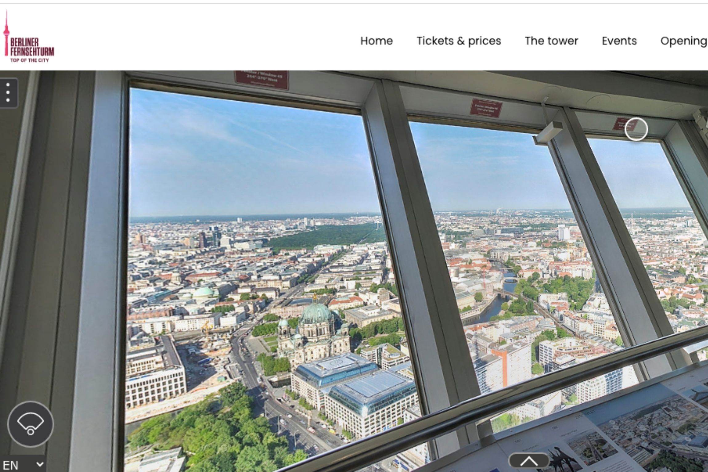 virtual tours for schools TV Tower Berlin