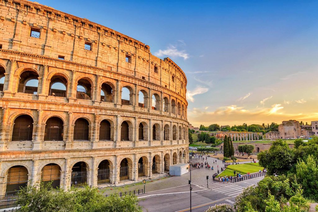 colosseum school trip to Rome-history-school-trips-JWT-Schools-tours-travel