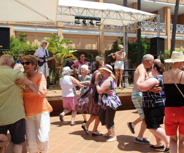 Dancing Paul Claffey tours 2022 JWT Music travel