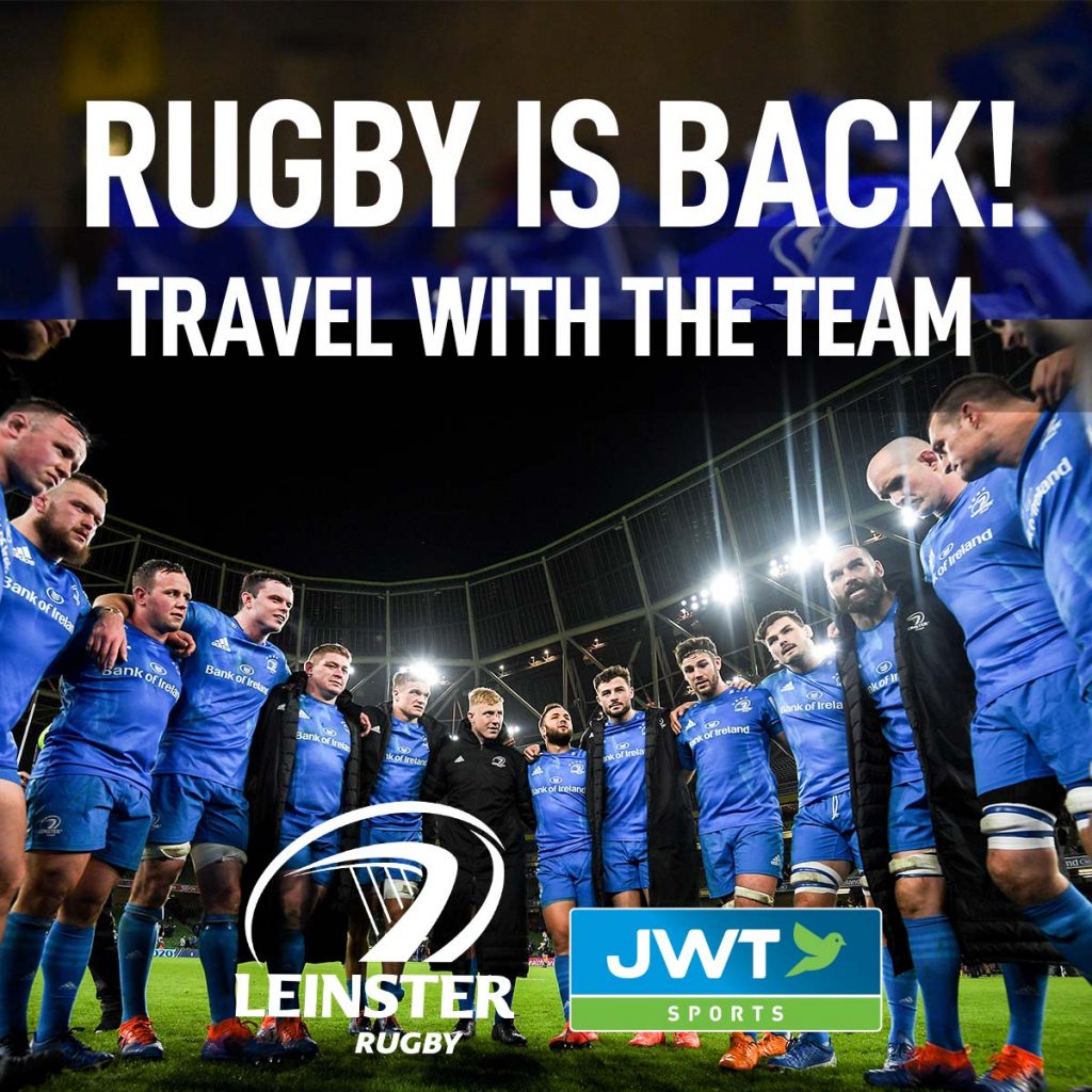 Leinster Rugby travel with the team 2021 JWT Sports