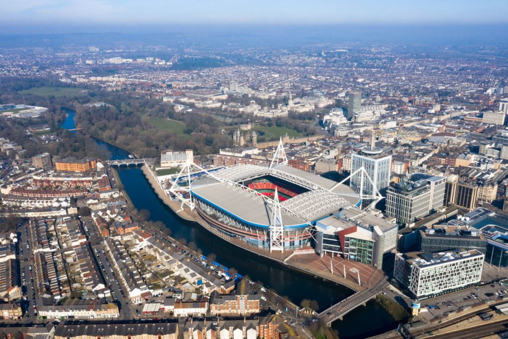 Cardiff Arms Park Cardiff vs Leinster Rugby JWT Sports travel