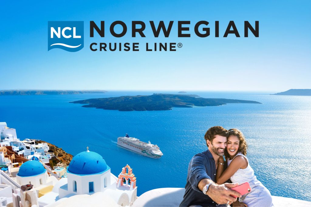Norwegian cruise line Santorini couple cruise holidays JWT Travel Cruises