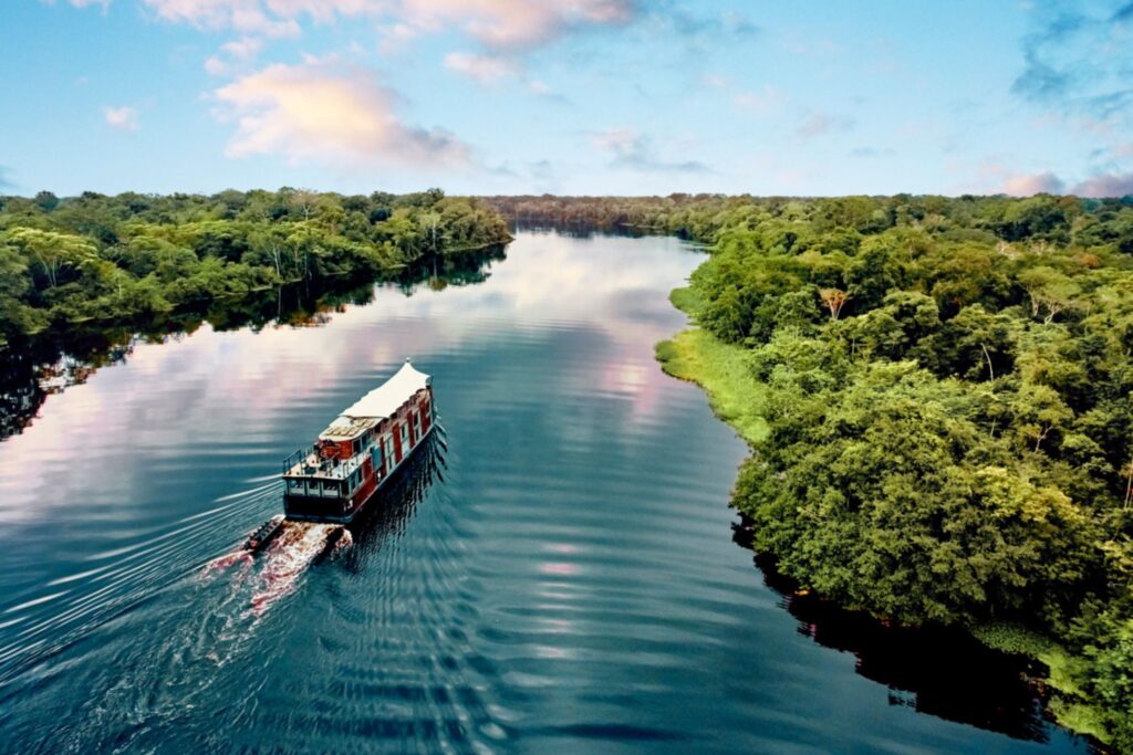 Amazon rivers and rainforest luxury river Cruise Uniworld JWT Cruises