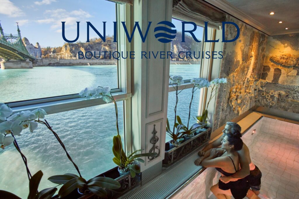 Danube indoor pool Uniworld luxury river cruise JWT Cruises Travel