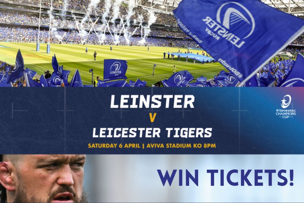 WIN Leinster Rugby tickets JWT Travel sports