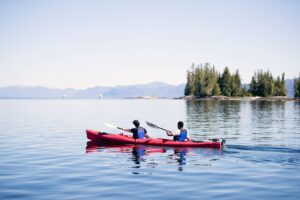 kayaking luxury Silversea Alaska Cruise JWT Cruises Travel