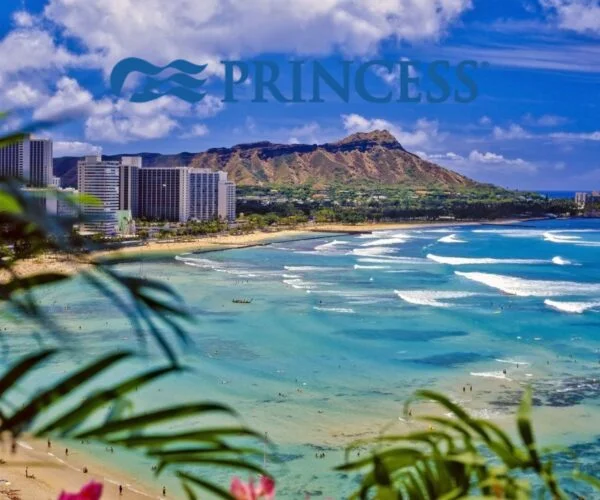 Waikiki Hawaiian Cruise Princess cruises JWT Travel cruise holidays