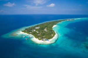 Maldives Luxury Holiday in Niva Kuramathi aerial view LUXURY HOLIDAYS JWT TRAVEL