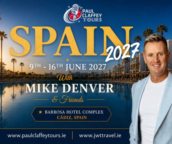 PAUL CLAFFEY TOURS - 2027 JUNE WEEK 1 - JWT TRAVEL