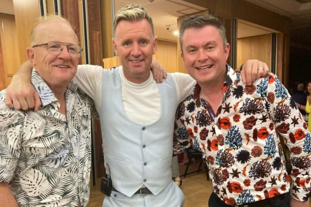 Paul Claffey Mike Denver and Michael English Music and Fun in the Sun tours JWT Travel