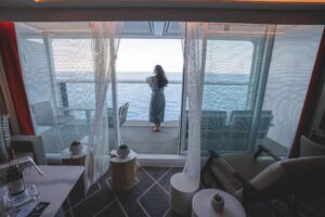 suite balcony Celebrity Apex Best of Scandinavia cruise Celebrity cruises JWT Travel cruise holidays