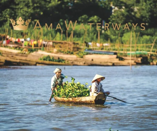 AmaWaterways Mekong River cruise and Tour Vietnam and Cambodia JWT Travel cruises vendors on boats