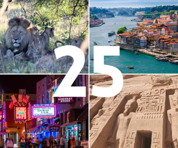 25 travel experiences for 2025 JWT Travel