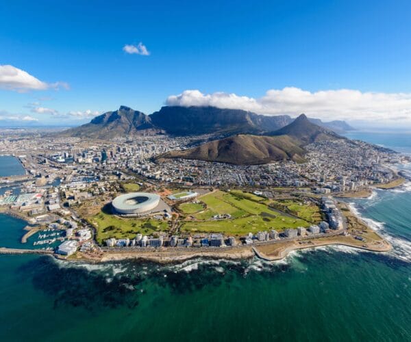 Cape Town aerial view Leinster Rugby South Africa tour 2025 JWT Travel