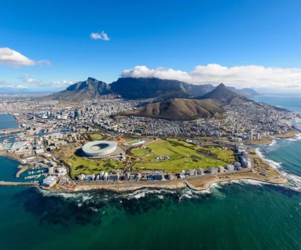 Cape Town aerial view Leinster Rugby South Africa tour 2025 JWT Travel