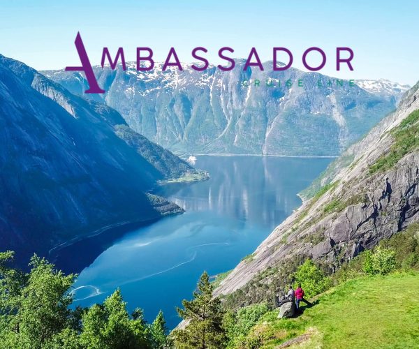 Summertime Fjordland no-fly cruise Norway Ambassador JMG JWT CRUISES