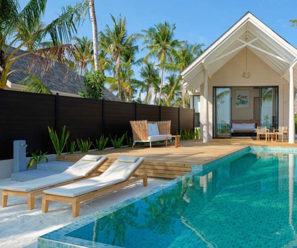 Luxury Holiday in Maldives Ananea Madivaru Beach Villa with Pool - JWT CRUISES