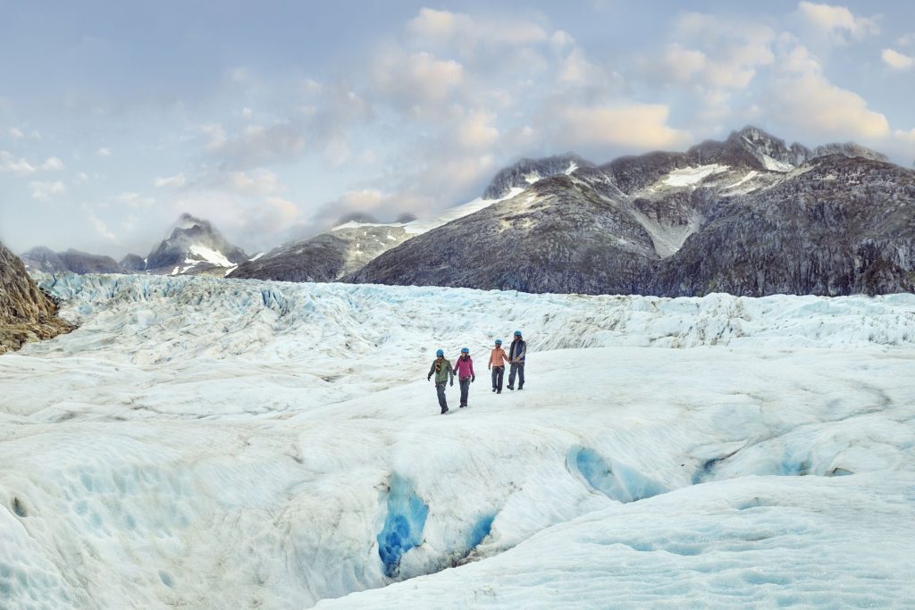 Glacier hiking Norwegian Cruise Line cruise Alaska JWT Travel