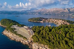 aerial view Hotel Croatia Cavtat Dubrovnik Riviera holiday JWT Travel