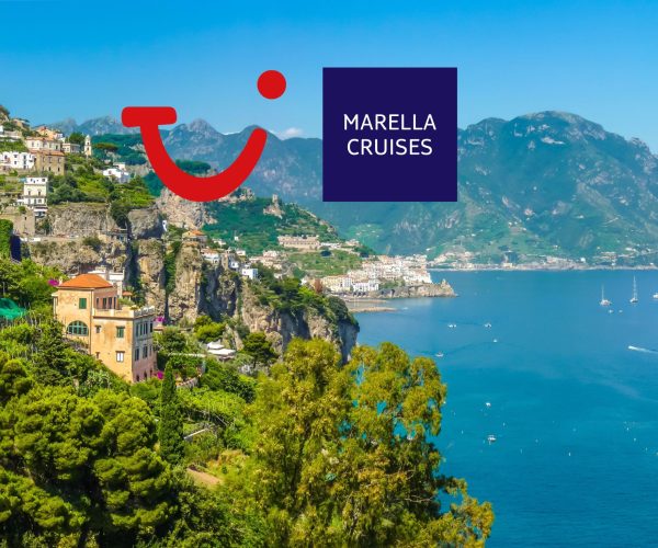 TUI & MARELLA CRUISES - Cosmopolitan Charms Cruise Italy and Spain - Salerno, Gulf, Amalfi Coast - JWT Cruises - JWT TRAVEL
