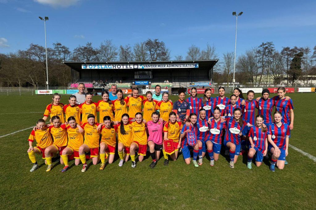 girls team Duinrell Youth Cup Easter Football Tournament in Holland JWT Travel Sports