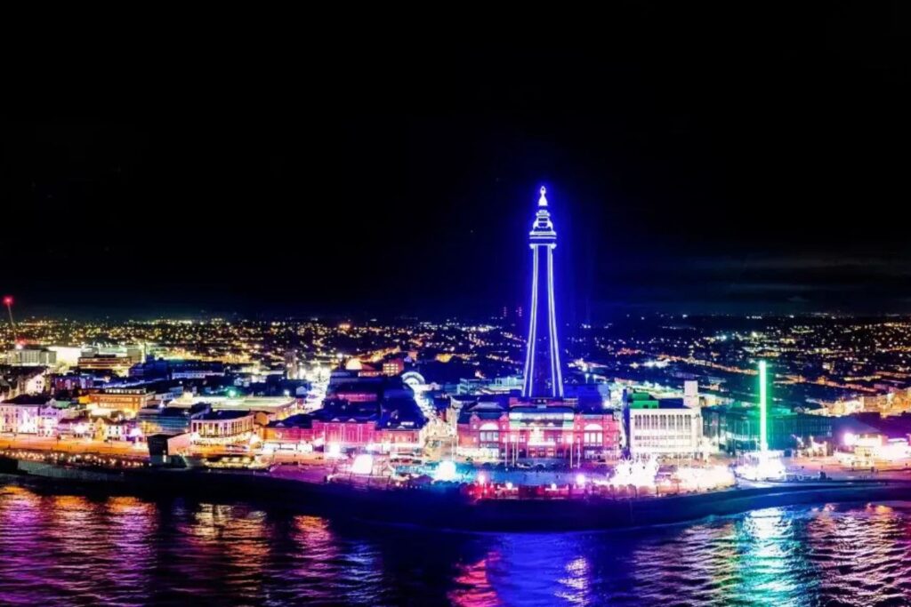 Blackpool International Cup Youth Football Tournament tower JWT Travel