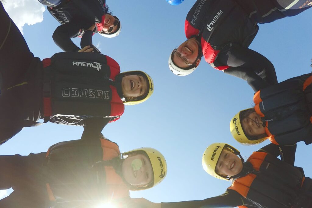 Active School Trip to Austria - AREA 47 - Rafting - JWT Travel - Schools