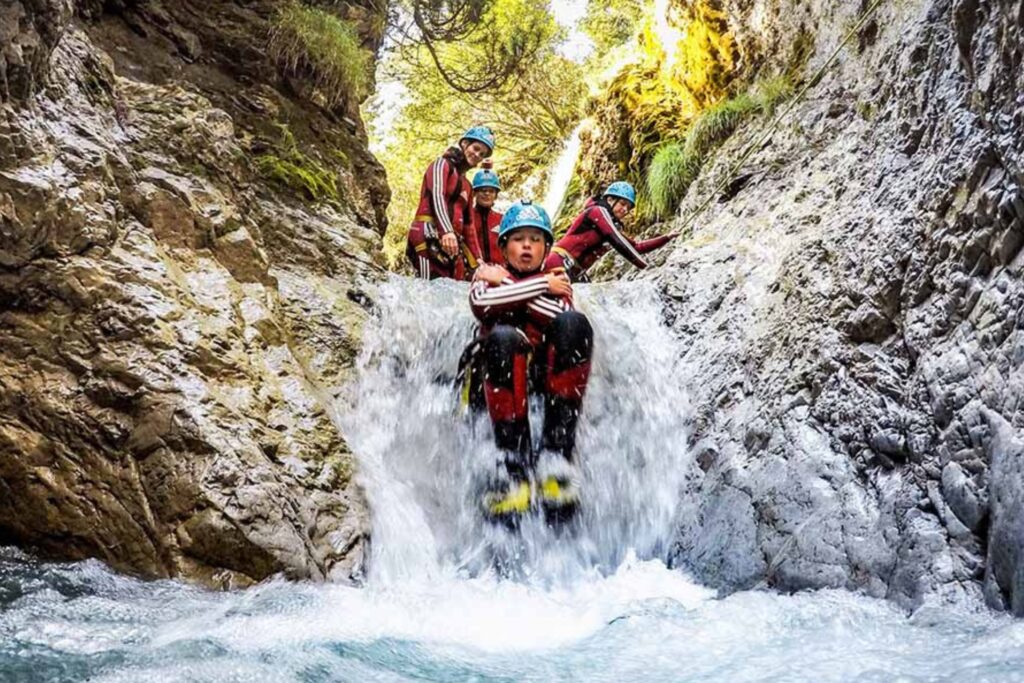 Active School Trip to Austria - AREA 47 - Rafting - JWT Travel - Schools