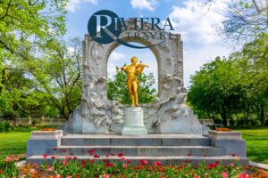 RIVIERA RIVER CRUISES - Art and Music of the Blue Danube River Cruise - Johann-Strauss-Statue_Stadtpark-Vienna-Austria - JWT Cruises