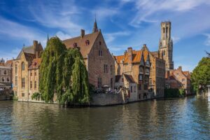 Christmas Markets in Belgium -Bruges by the river - JWT Travel