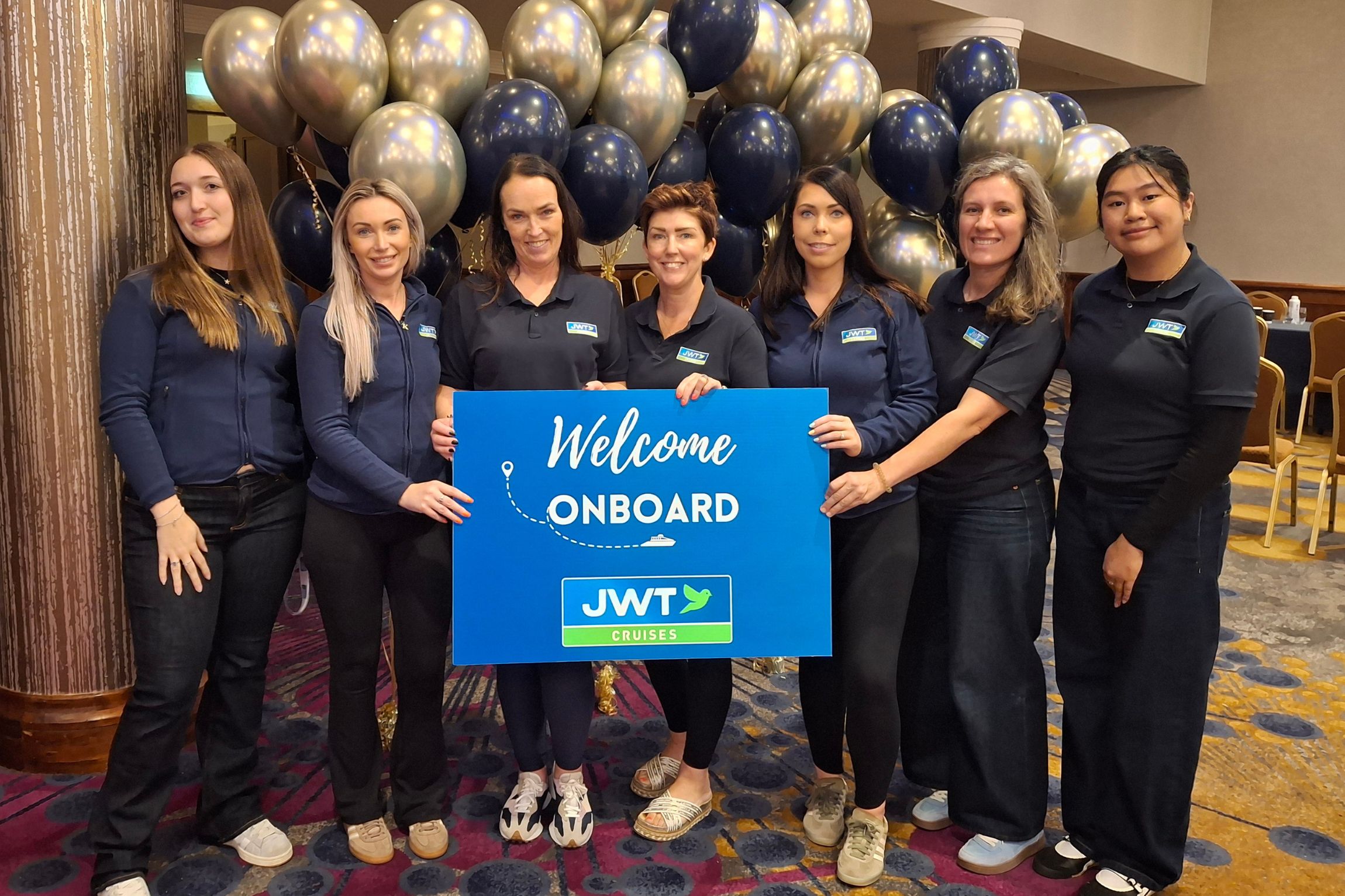Team JWT Cruises Show Galway 2026 JWT Travel