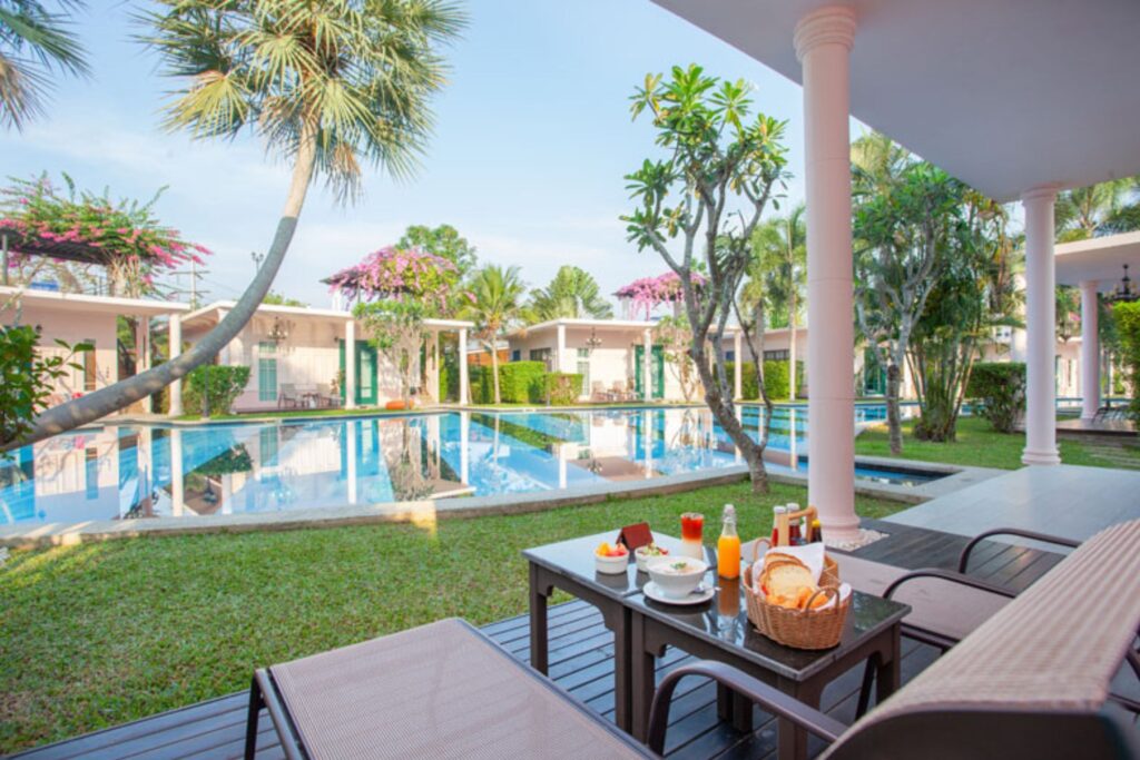 pool Sea Cret Hua Hin hotel Thailand Golf Holiday for groups JWT Travel