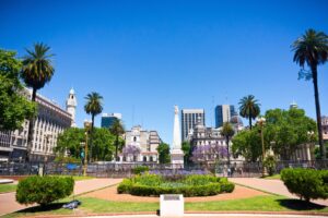 Anniversary of Admiral Brown in Buenos Aires with Paul Claffey - Plaza de Mayo- JWT TRAVEL