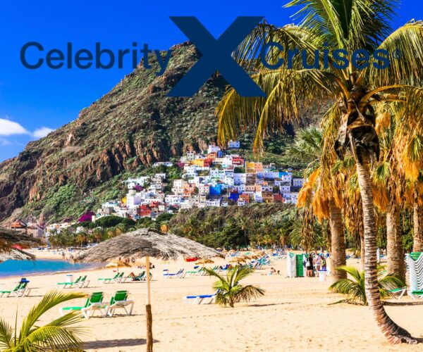 Celebrity Cruises - Canaries, Spain and Morocco Cruise - Tenerife beach - JWT Cruises - JWT Travel